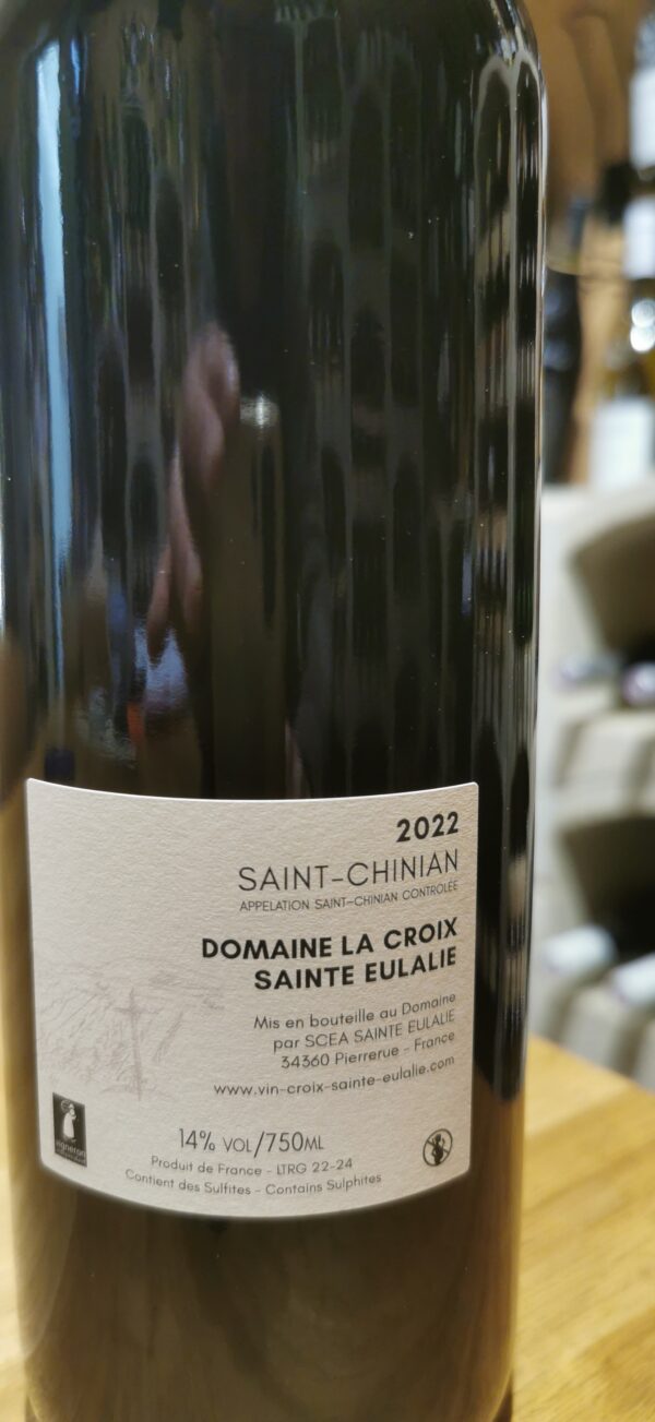 Appélation Saint Chinian rouge Domaine Sainte Eulalie – Image 2