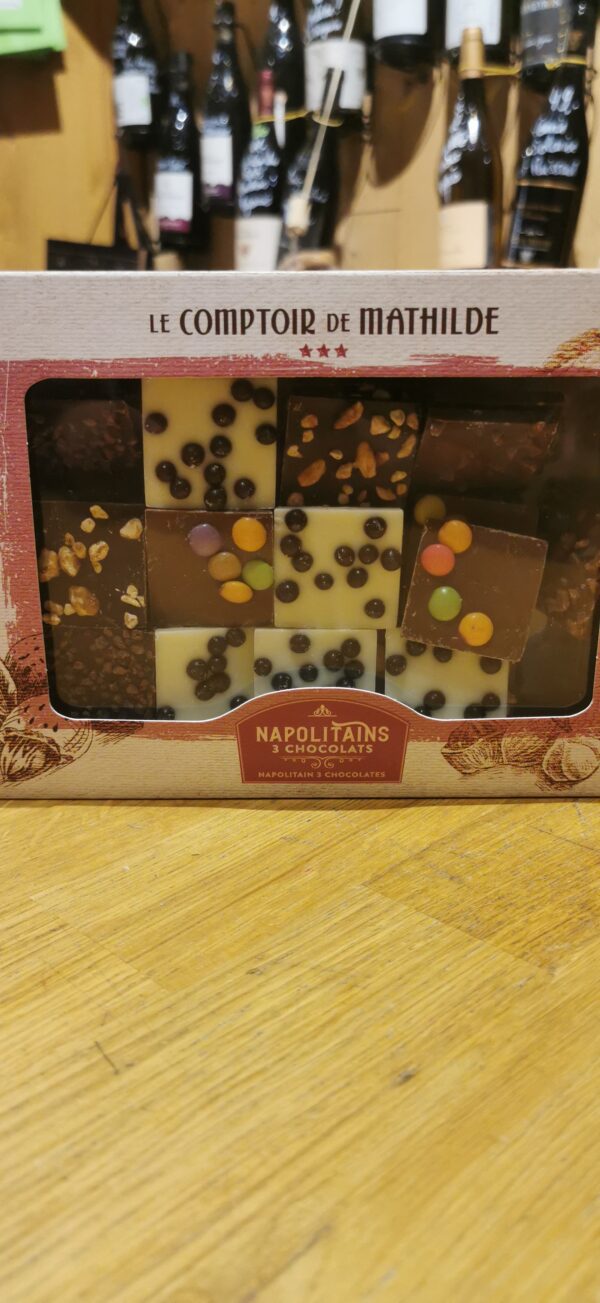 Napolitains 3 chocolats